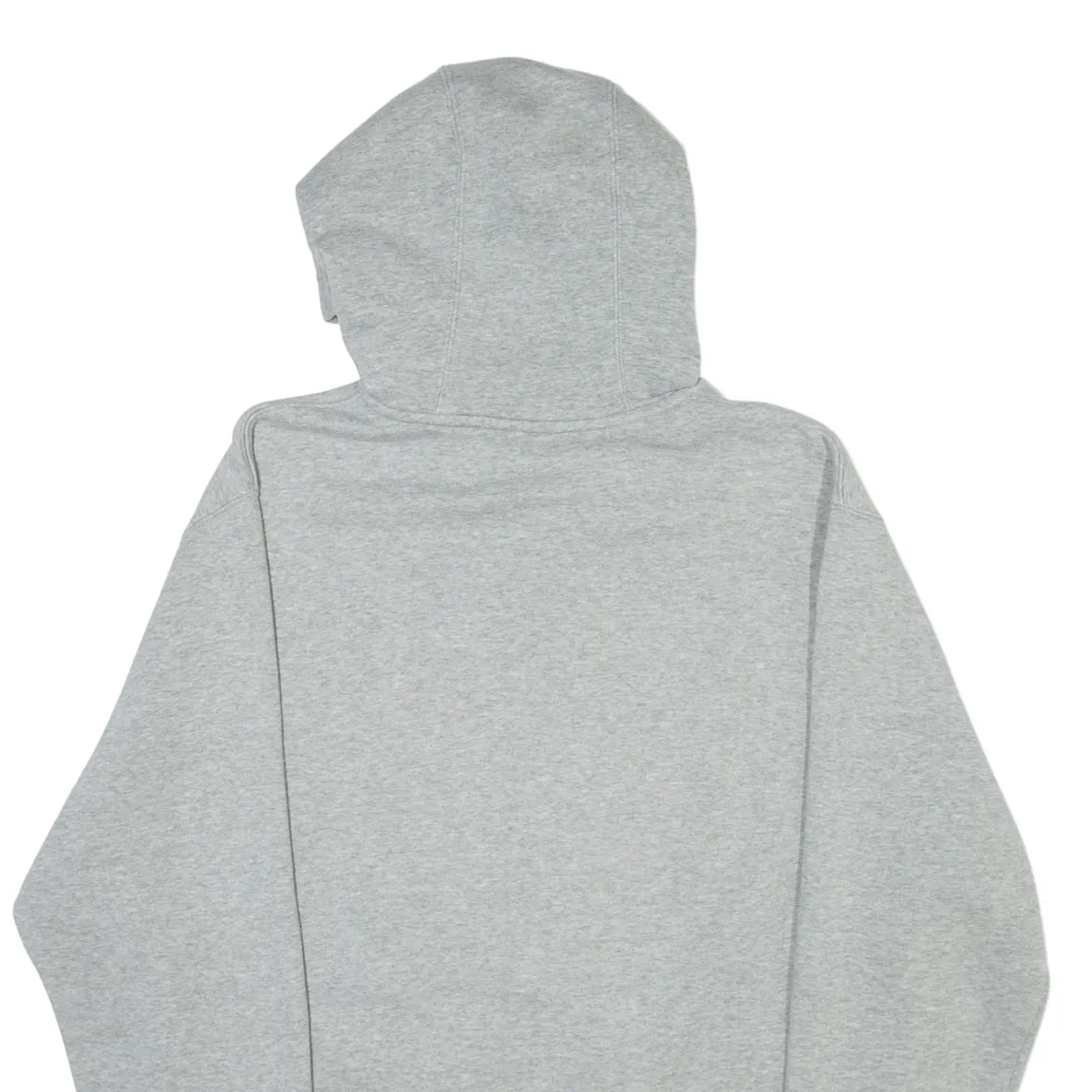 NIKE Mens Grey Hoodie Full Zip L