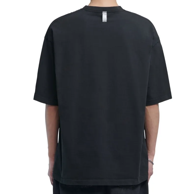 NOMANUAL  |Unisex Street Style U-Neck Plain Cotton Short Sleeves