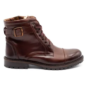 Olivier Men's 910MP snow boots dark brown