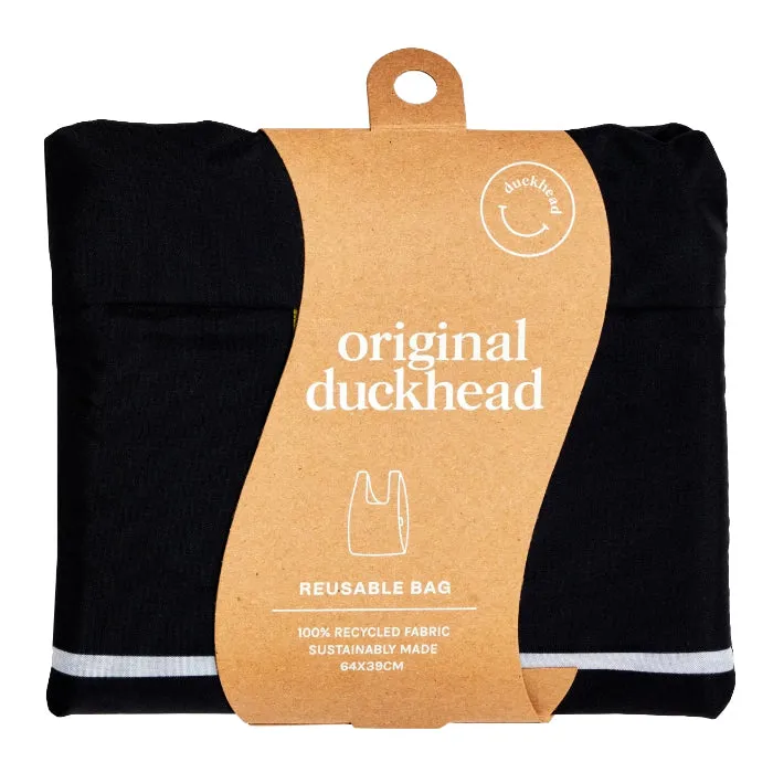 Original Duckhead Reusable Bag Black Grid