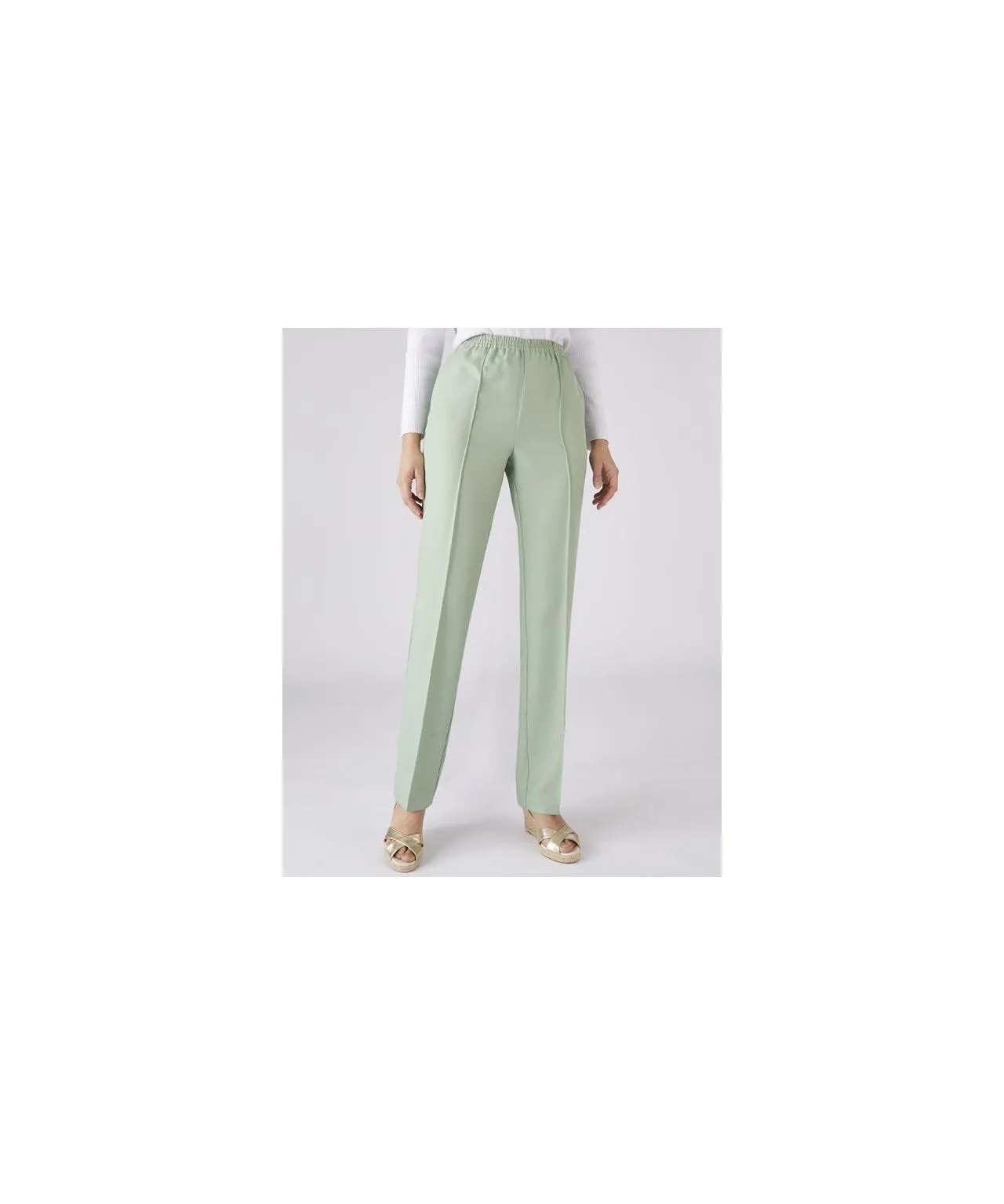 Pack of 2 Ladies Pull-On Trousers