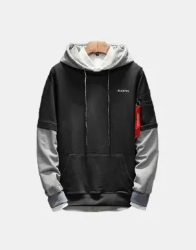 Patchwork 'HYPE' Hoodie