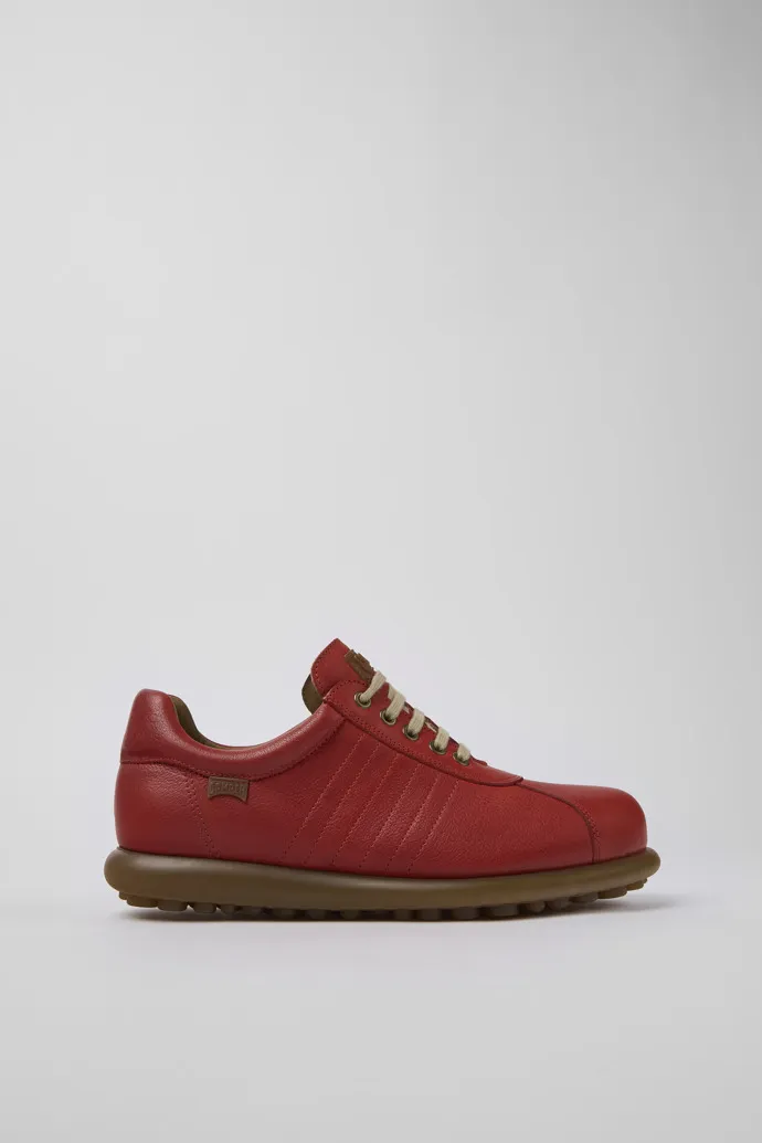 Pelotas Red Leather Oxford Sneaker for Men