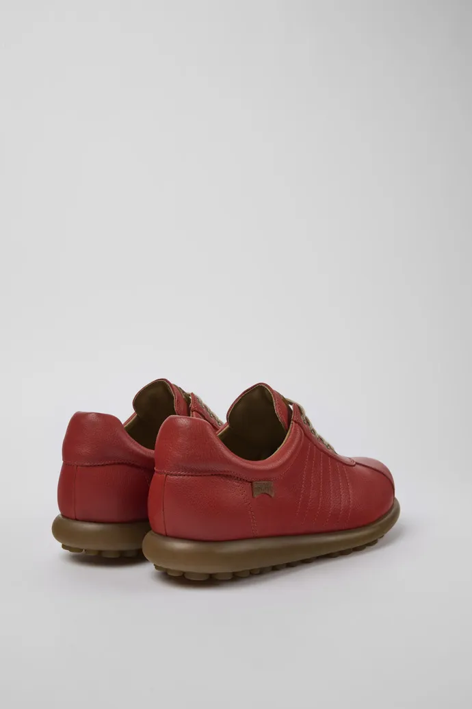 Pelotas Red Leather Oxford Sneaker for Men