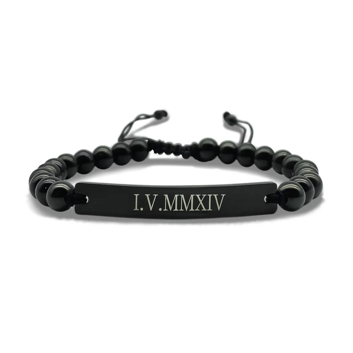 Personalized Distance Bracelets with Engraving