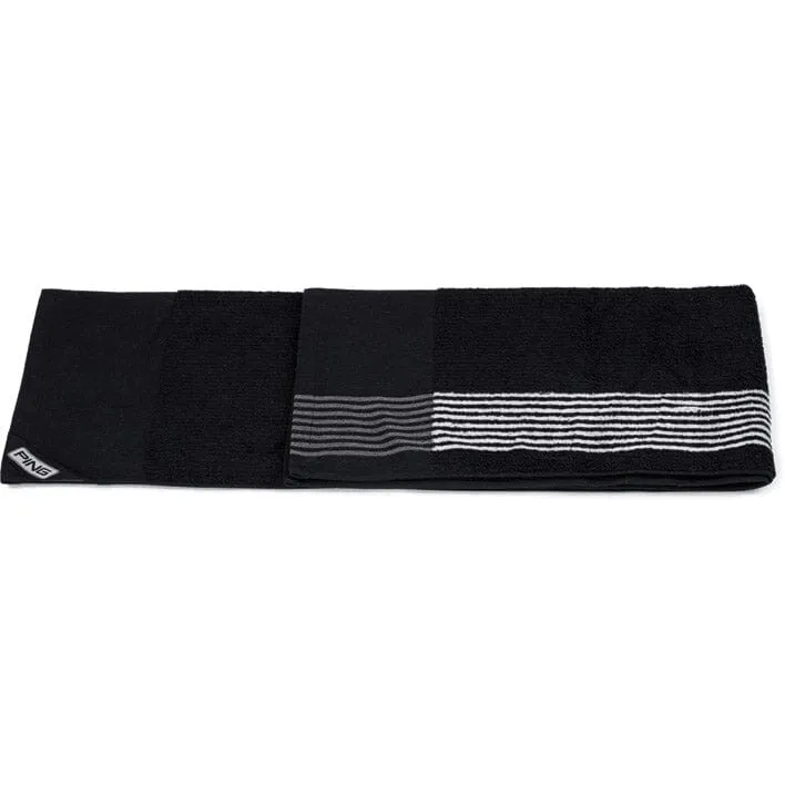 Ping Black Players Towel