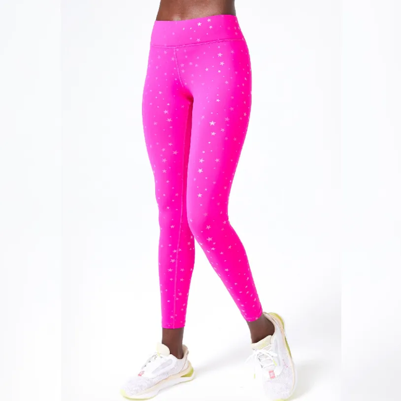 Pink Mini Stars Leggings