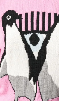 Pink Penguin Jumper