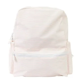 Pink Stripe Small Backpack