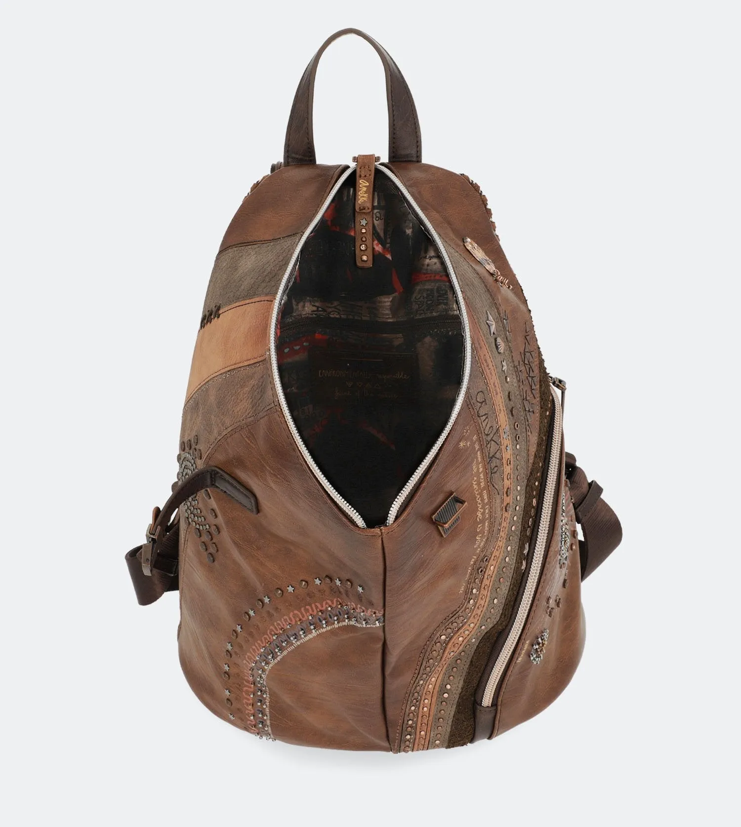 Pretty nature duffel bag style backpack