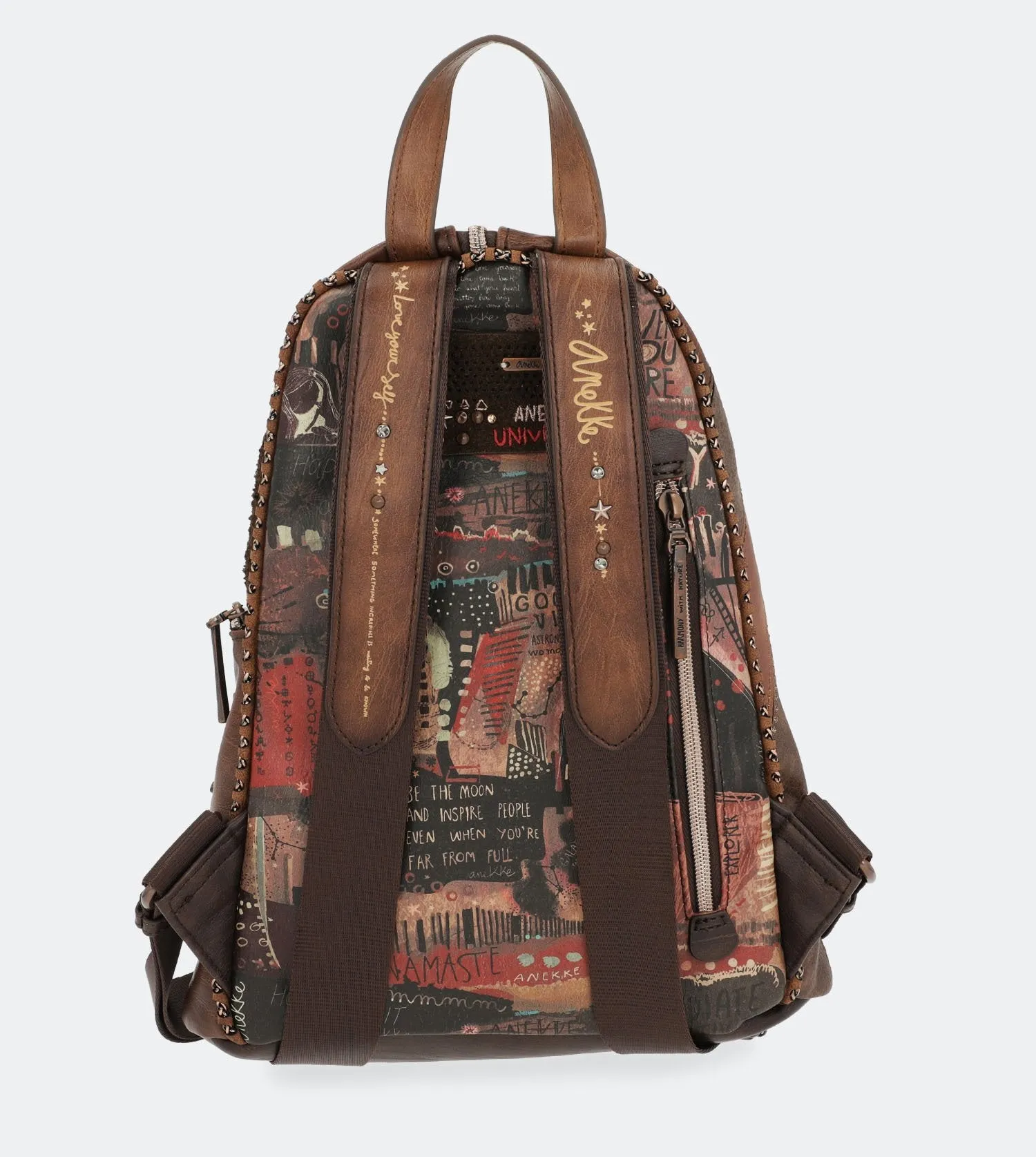 Pretty nature duffel bag style backpack