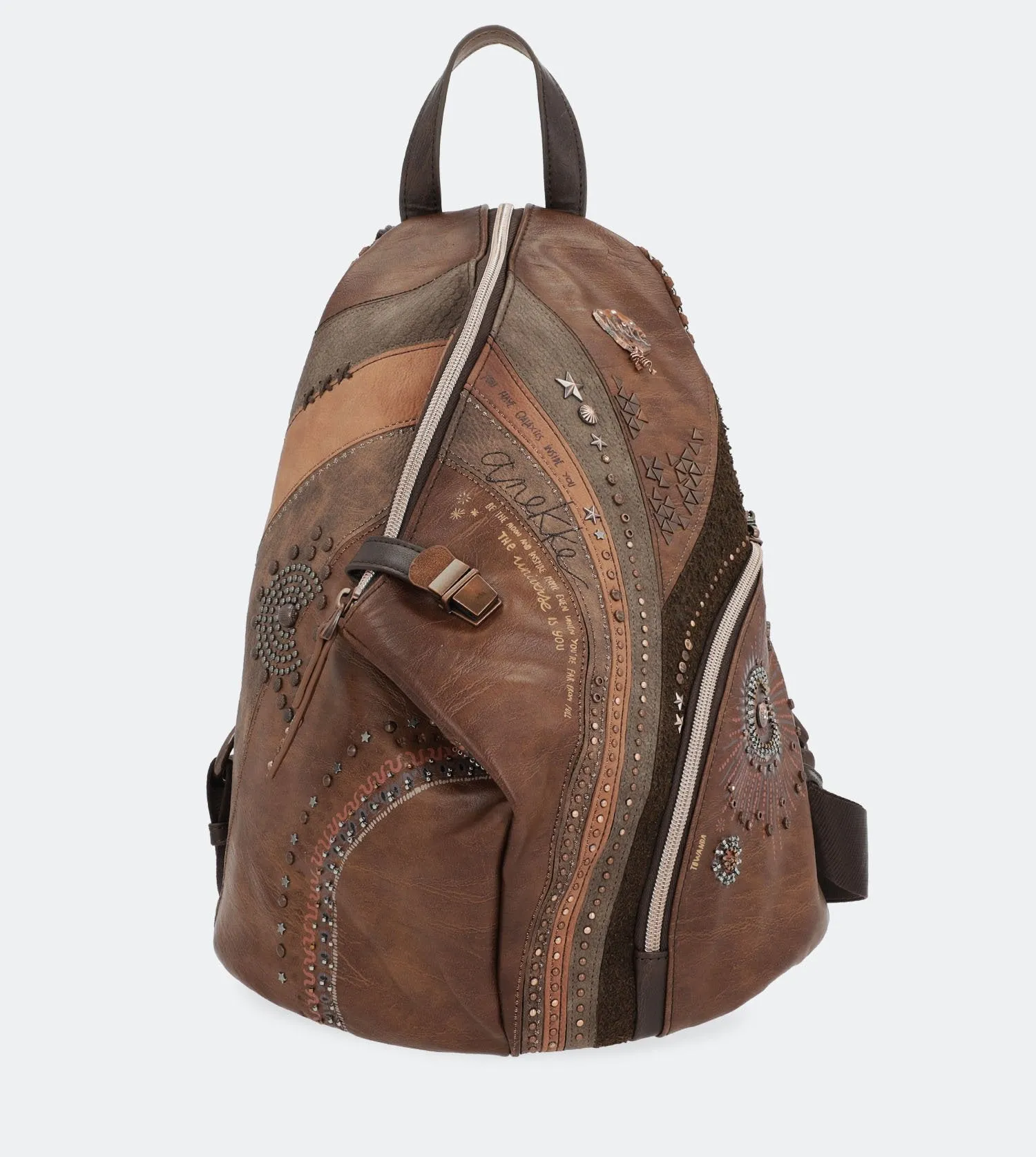 Pretty nature duffel bag style backpack