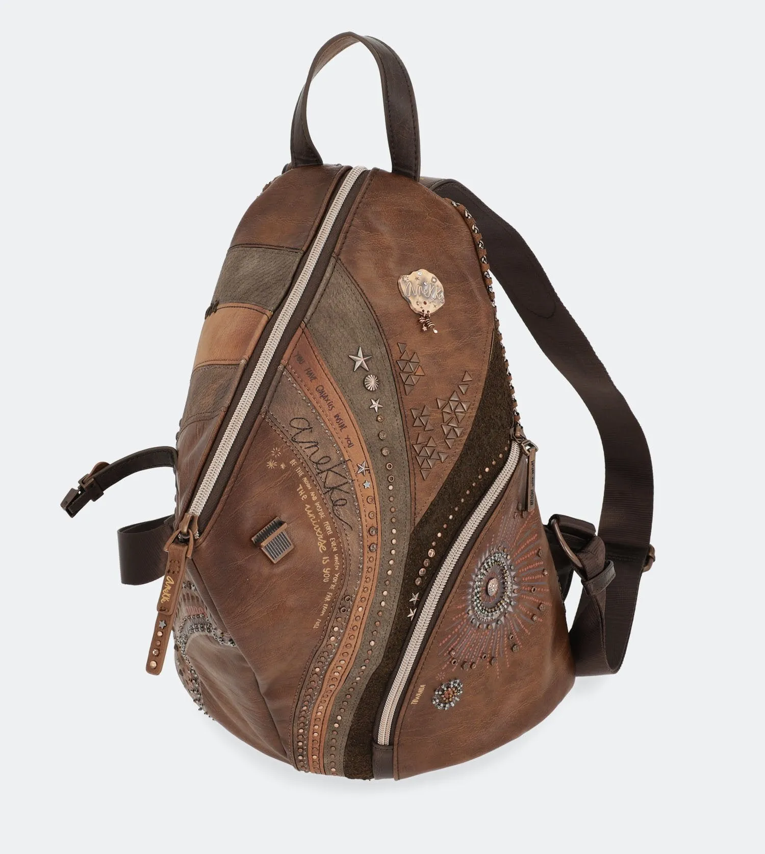 Pretty nature duffel bag style backpack