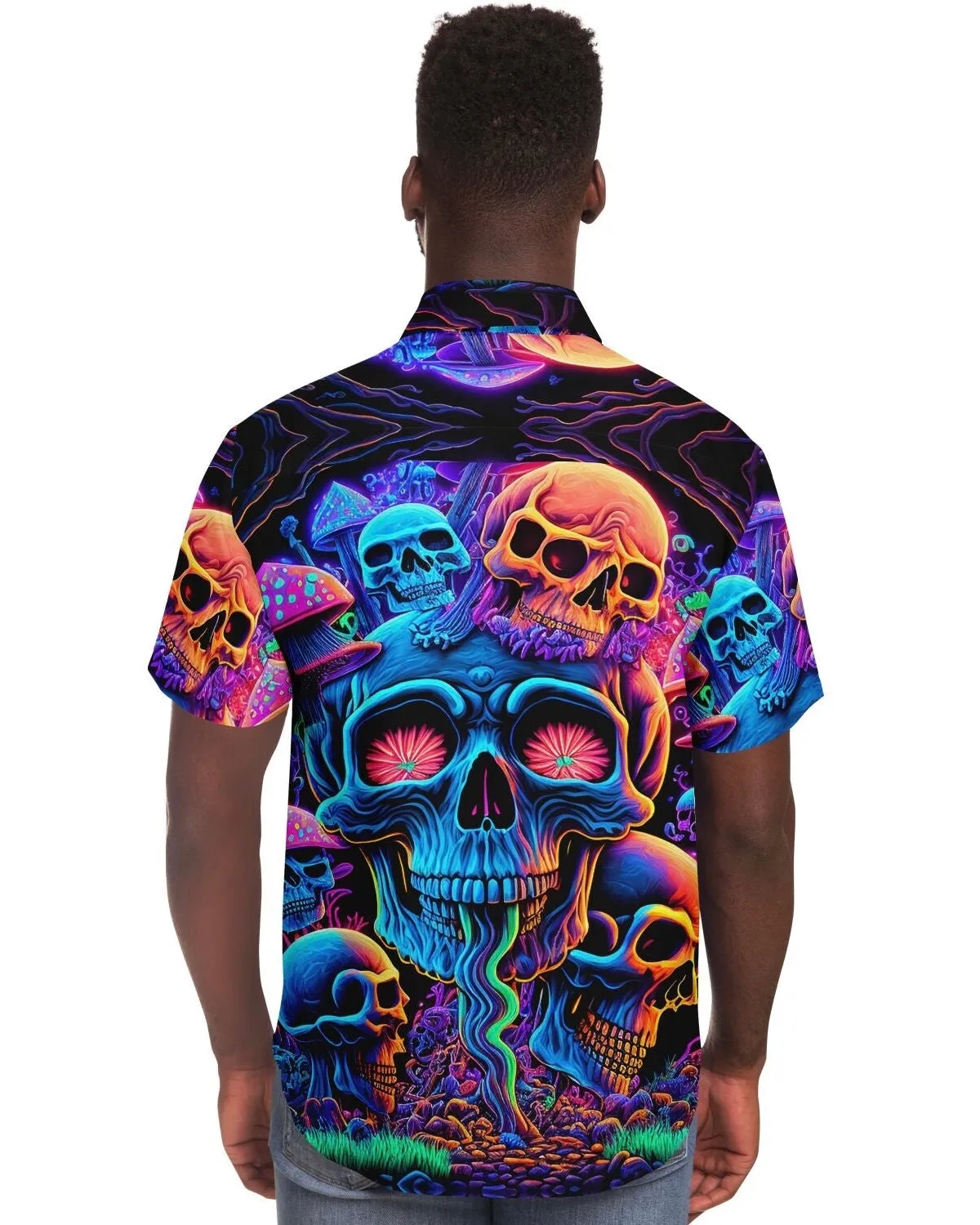 Psychedelic Skull Sanctuary Party Shirt