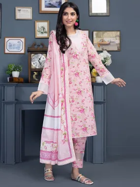 Regalia Identic Separates Printed Khaddar Unstitched 3Pc Suit ISK2-05