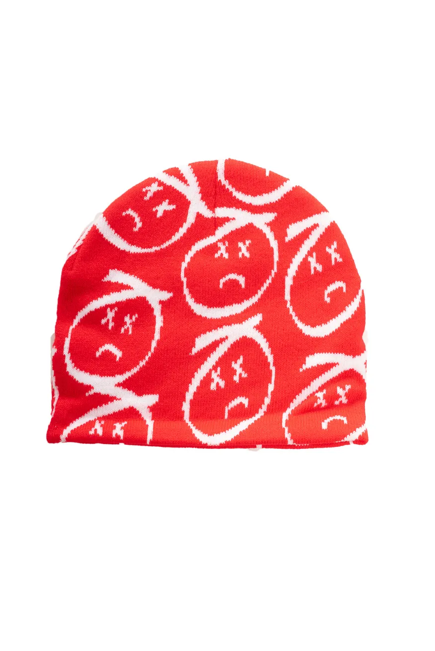 Sadboy Beanie Red