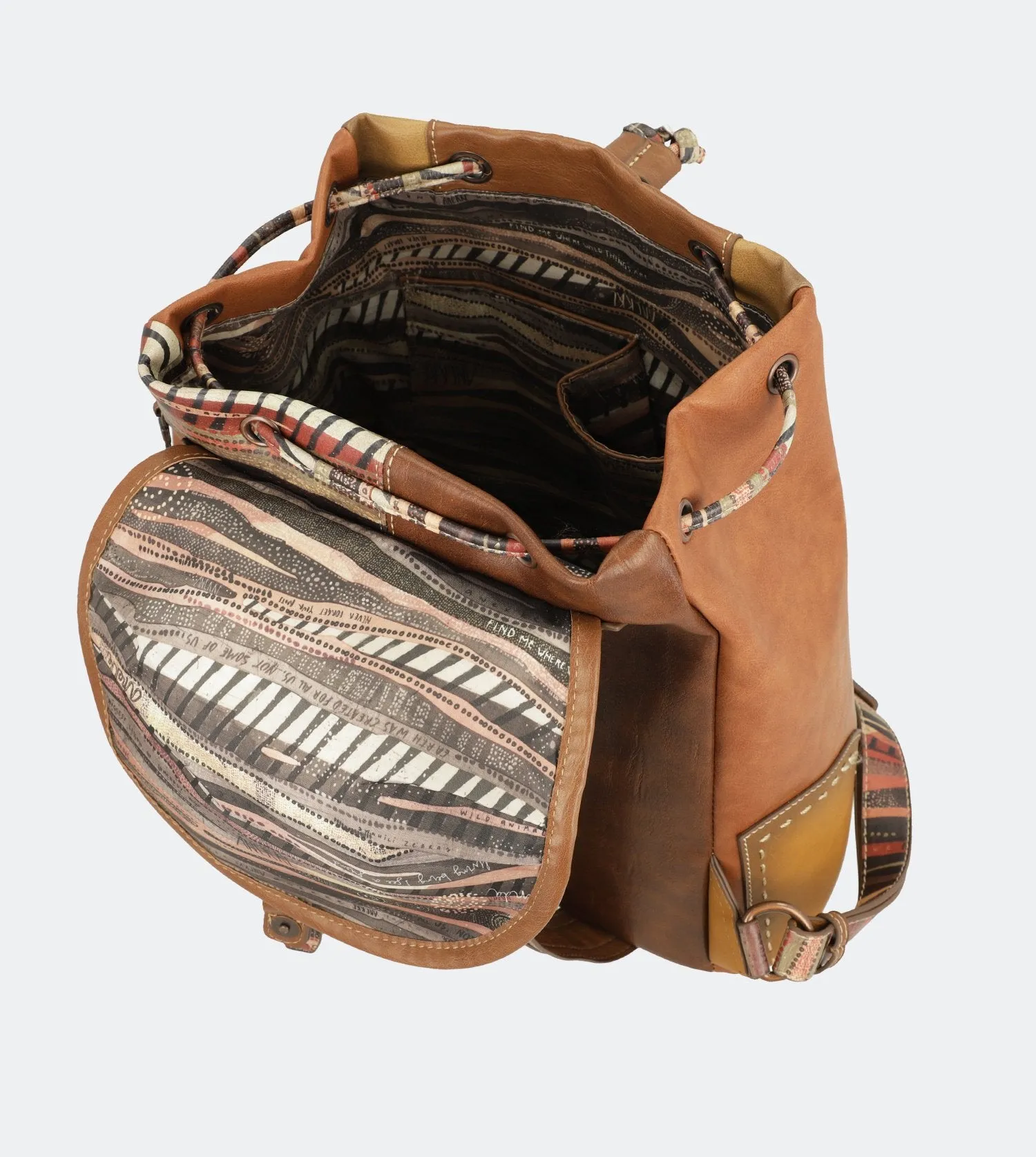 Safari Fusion Backpack with a flap