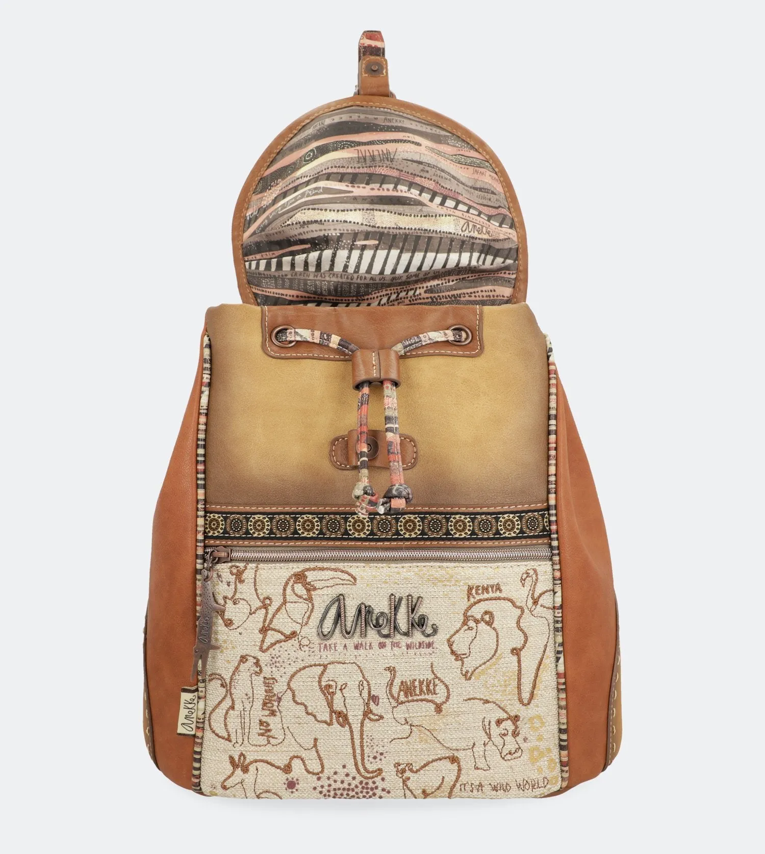 Safari Fusion Backpack with a flap