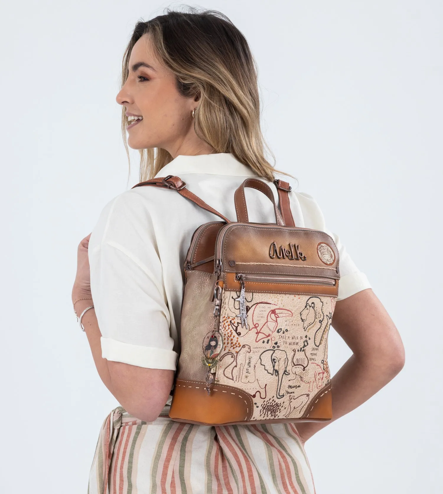 Safari Fusion Backpack with double zip