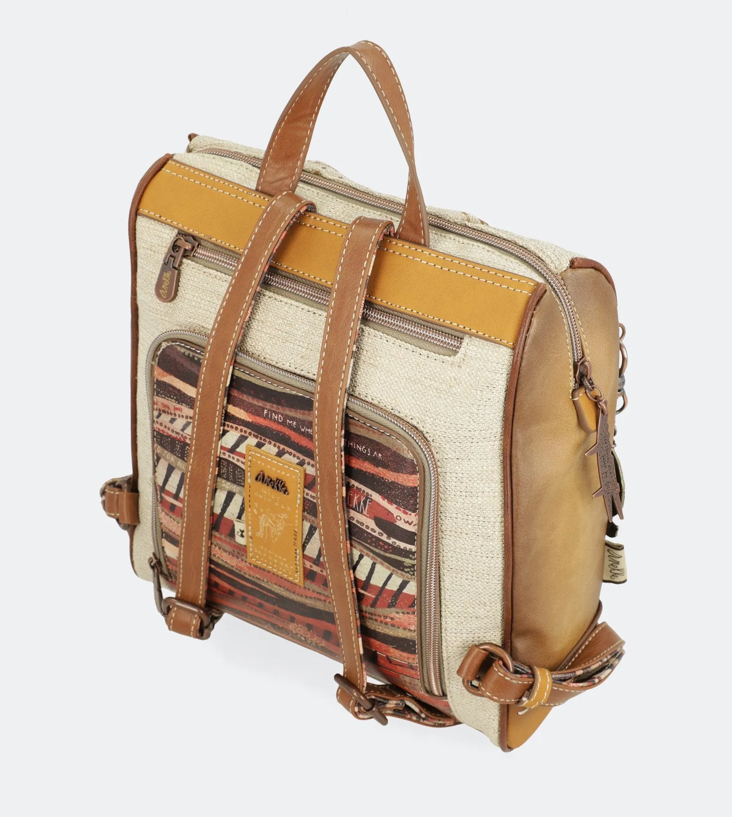 Safari Fusion Embroidered backpack