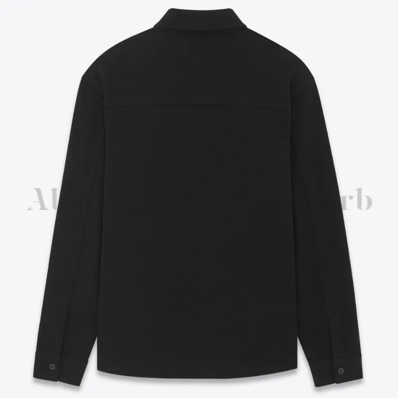 Saint Laurent  |Street Style Long Sleeves Plain Cotton Oversized Luxury