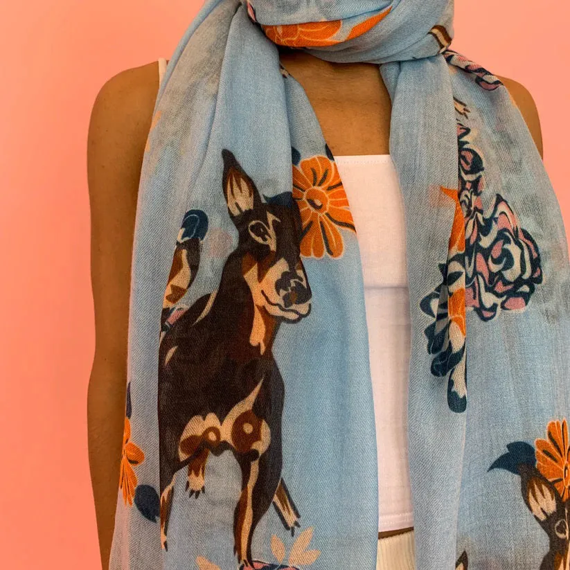 SIMONE BRUNS - DOG CASHMERE SCARF