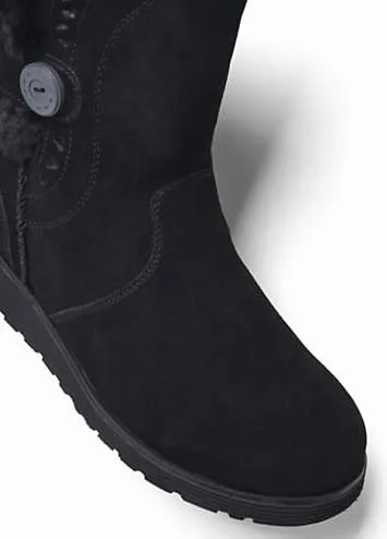 Skechers Faux Suede Boots | Kaleidoscope