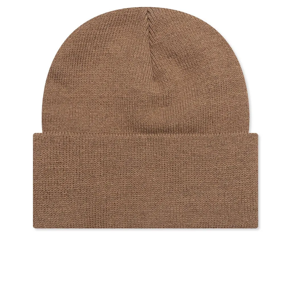 Stock Cuff Beanie - Chocolate