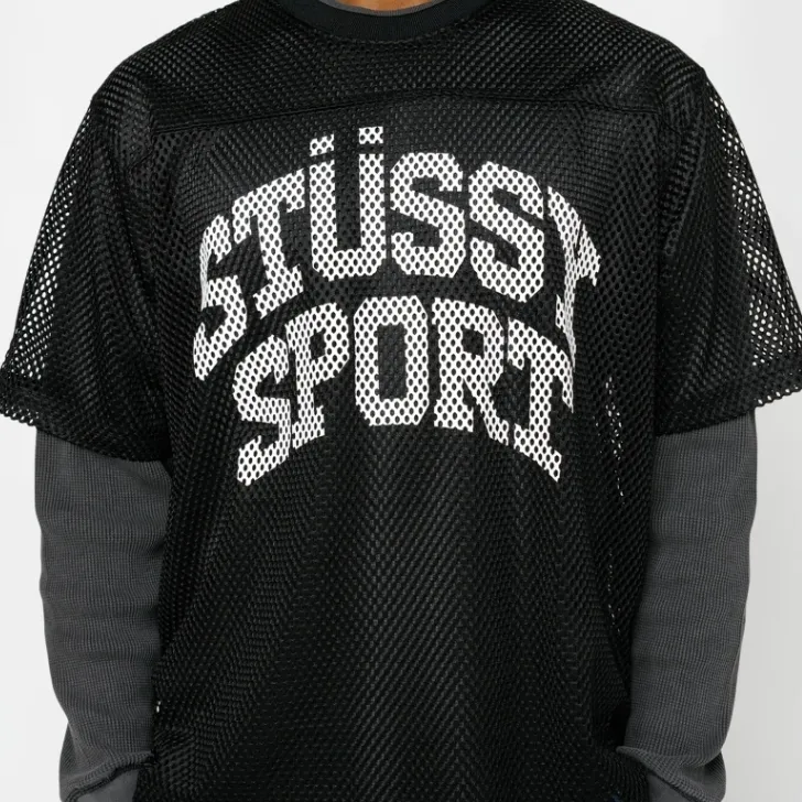 STUSSY  |Unisex Street Style Plain Oversized Logo Skater Style