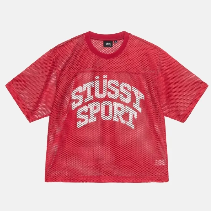 STUSSY  |Unisex Street Style Plain Oversized Logo Skater Style