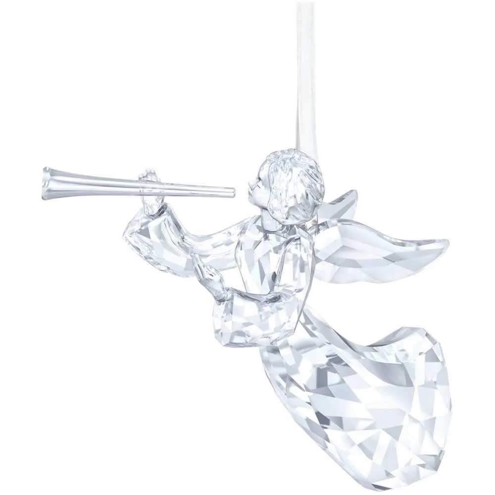 Swarovski Clear Crystal Christmas Ornament ANGEL ORNAMENT 2016 #5215541