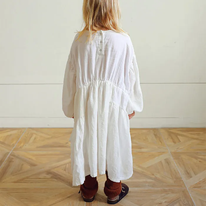 Tambere Child Brora Dress White