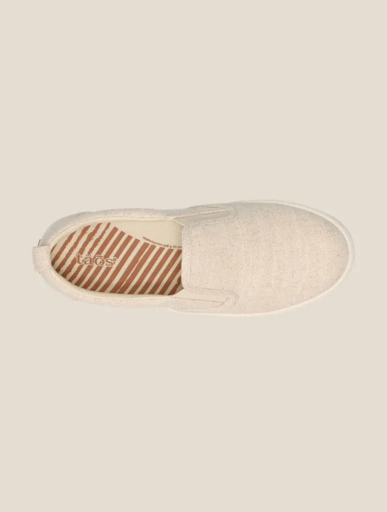 Taos Dandy Sneaker in Natural Hemp