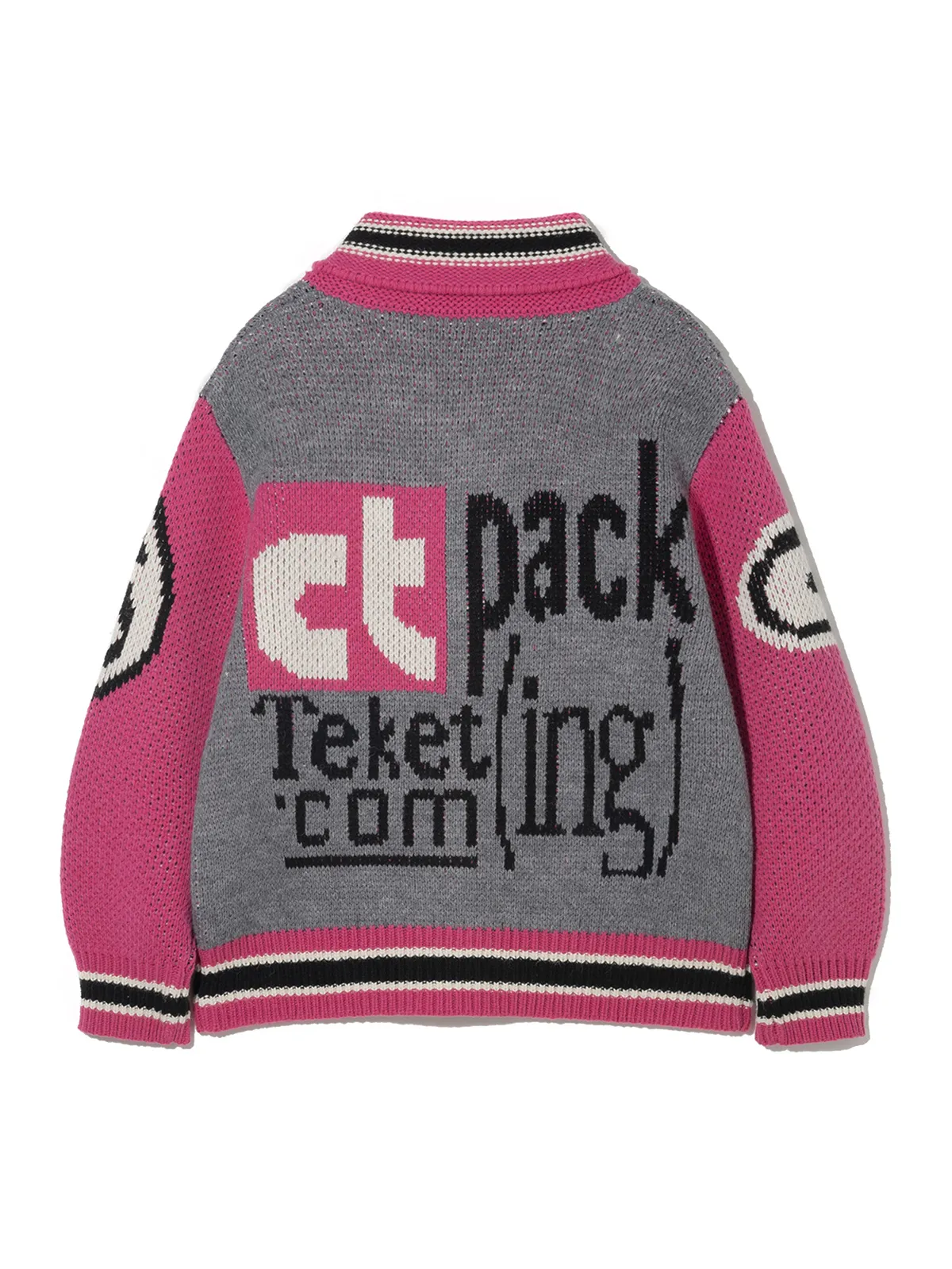 teket  |Casual Style Unisex Wool Nylon Street Style Long Sleeves