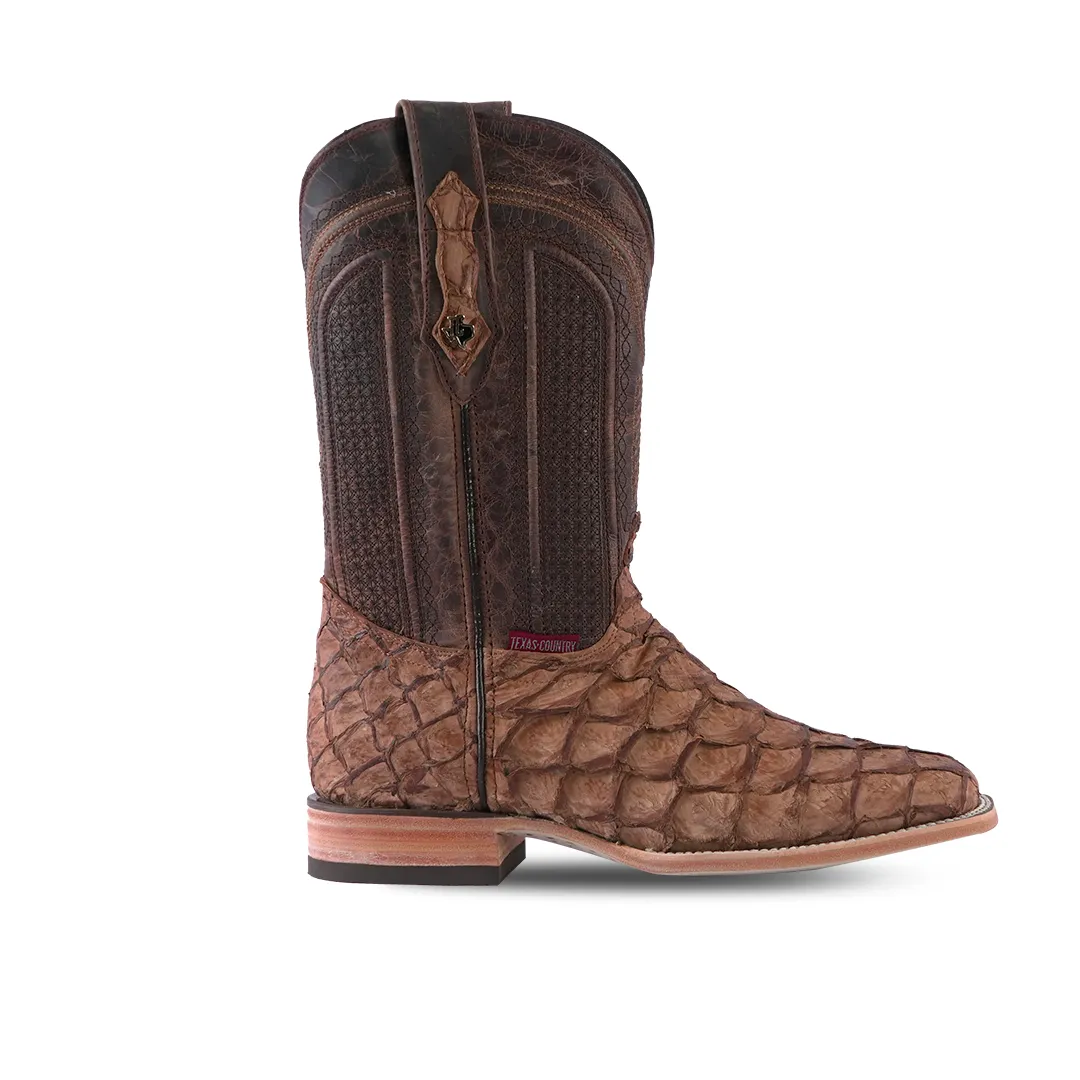 Texas Country Exotic Boot Pez Charuto Viejo Rodeo