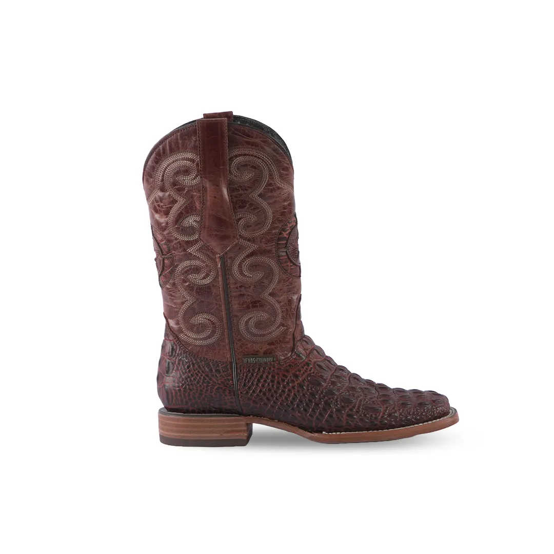 Texas Country Western Boot Lomo Morelleti Cognac Manglar E452