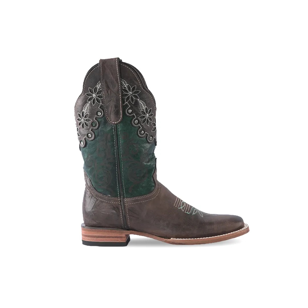 Texas Country Womens Western Boot Cedro Tabaco E387