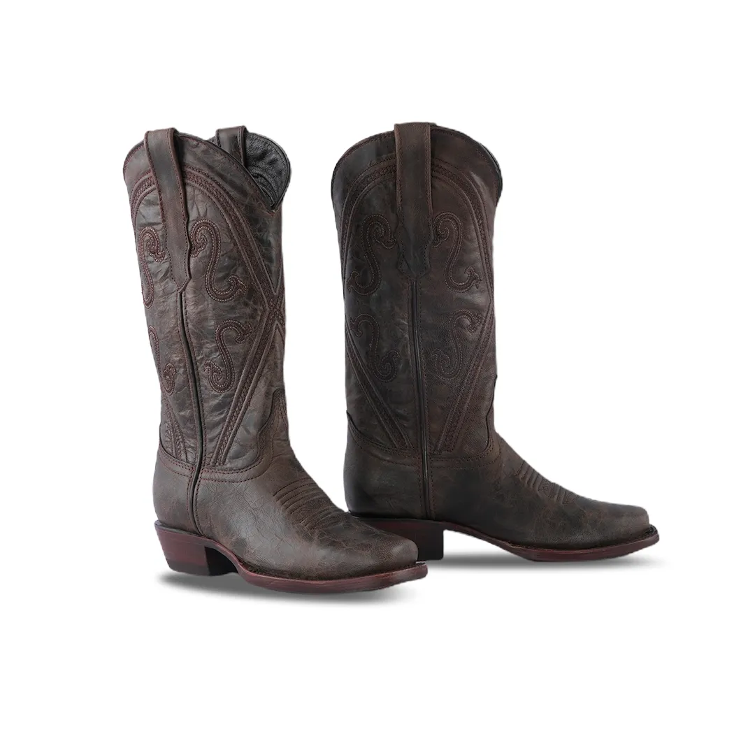 Texas Country Womens Western Boot Sierra Tabaco E739