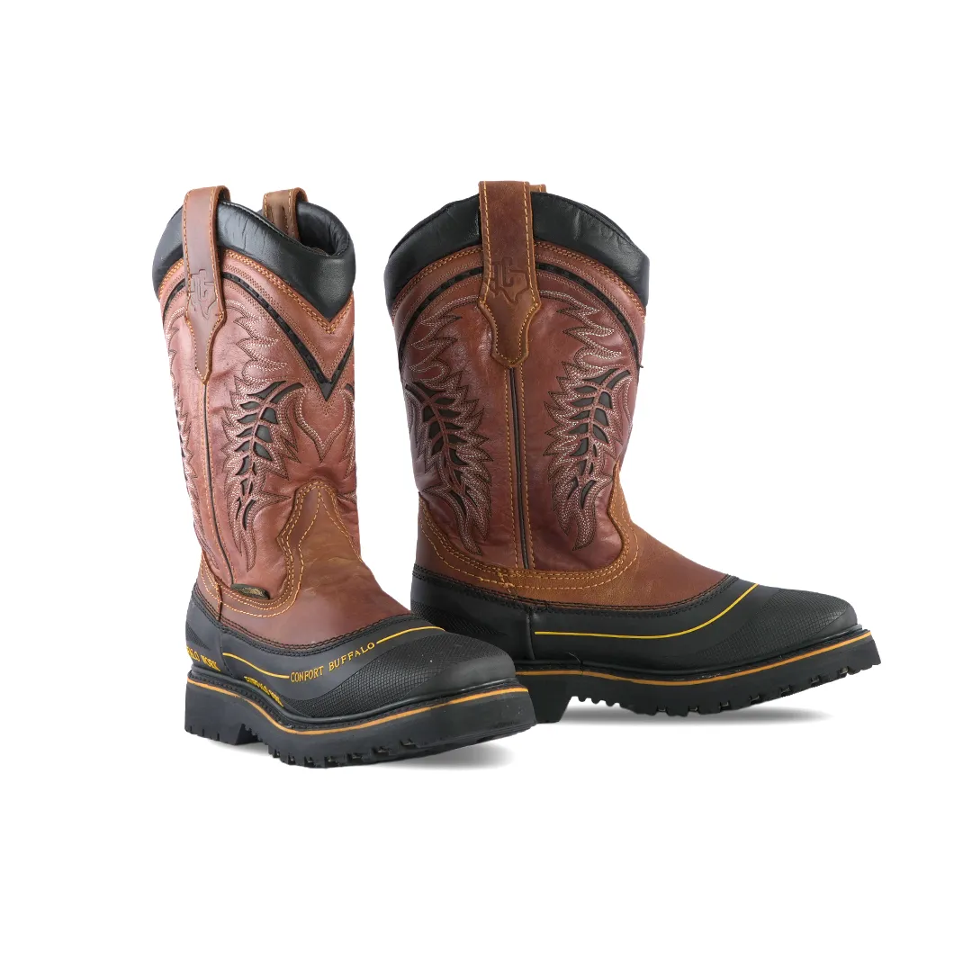 Texas Country Work Boot Crazy Miel 6048