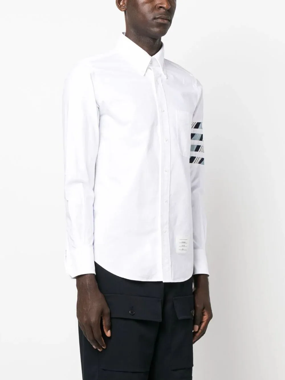 THOM BROWNE Men's Long Tops for 24SS Season - White