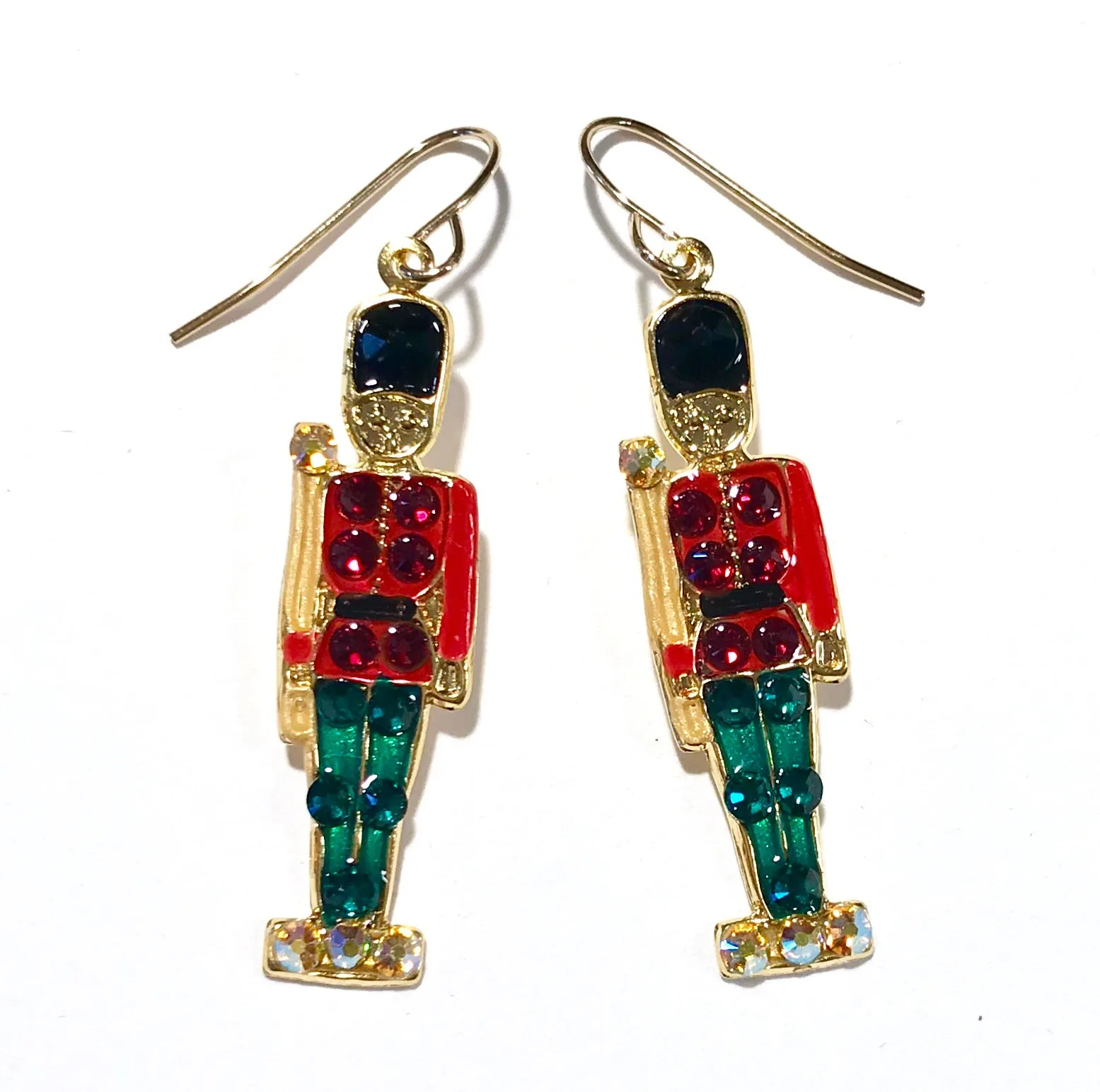 Toy Soldier Earrings - Christmas Earrings - Holiday Jewelry