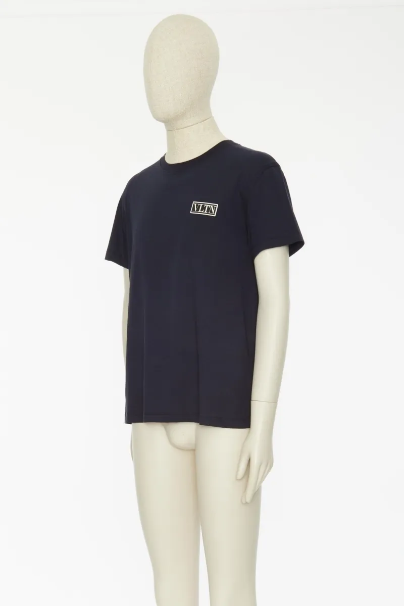 VALENTINO  |Crew Neck Unisex Street Style Cotton Short Sleeves Oversized