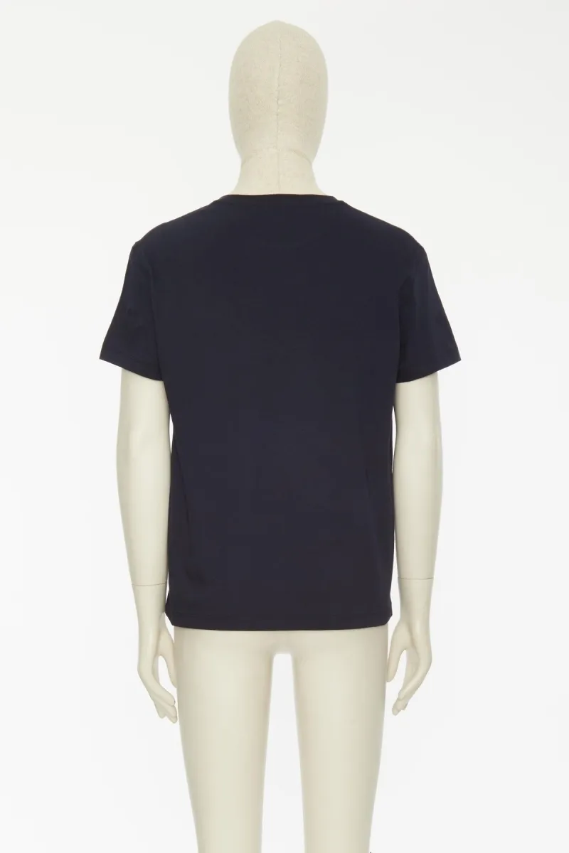 VALENTINO  |Crew Neck Unisex Street Style Cotton Short Sleeves Oversized