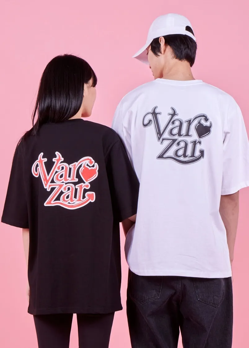 VARZAR  |Unisex Street Style U-Neck Cotton Short Sleeves Oversized