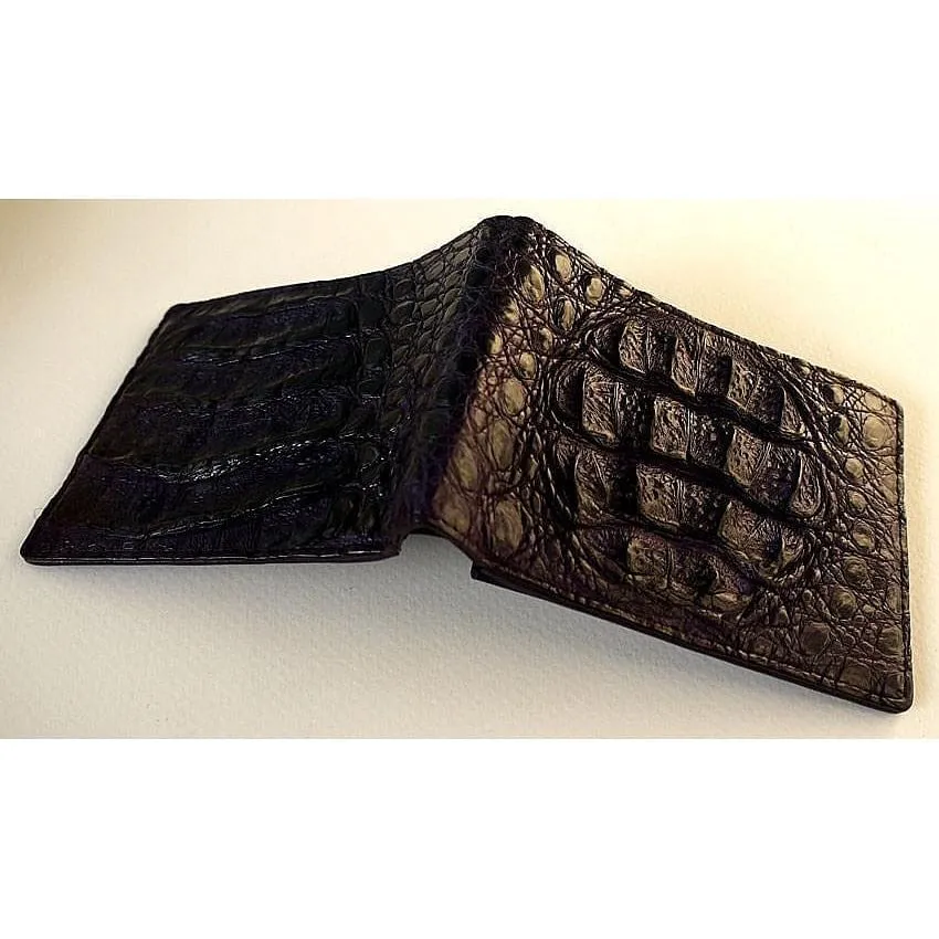 Violet Crocodile Mens Wallet