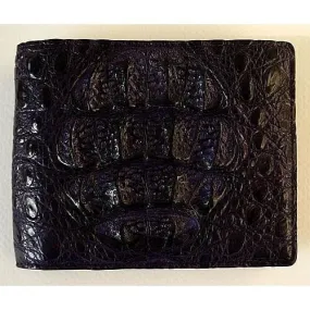 Violet Crocodile Mens Wallet