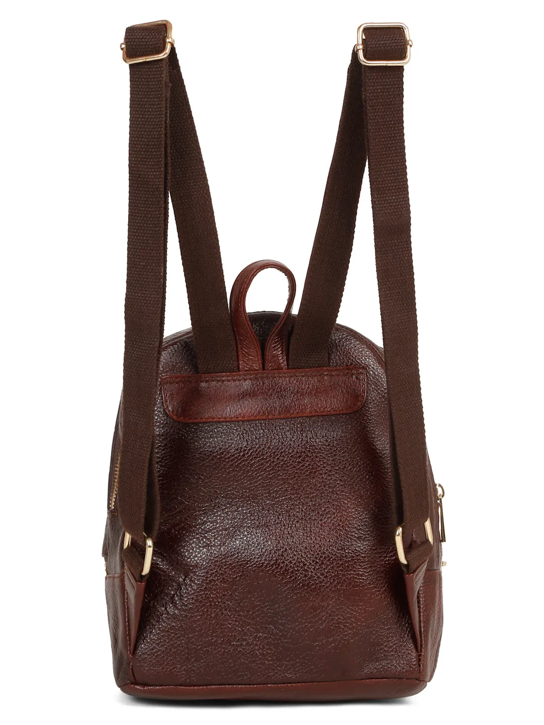 Women's Stylish Texture Leather Backpack