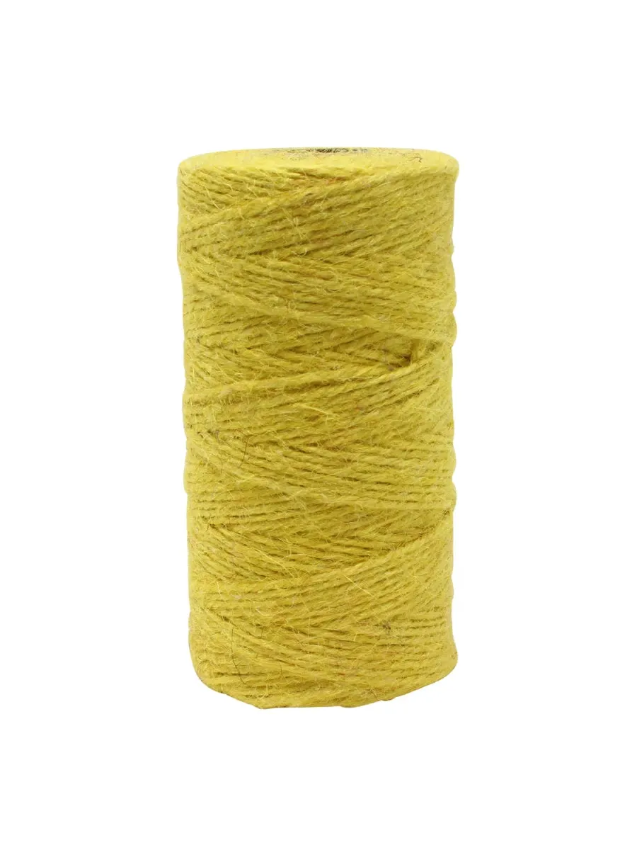 Yellow Jute Twine